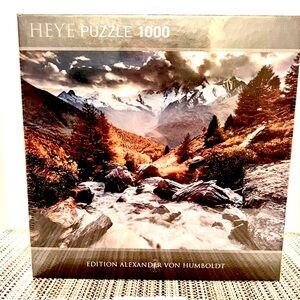 HEYE 1000 pcs. Mountain Puzzle.Alexander Von Humboldt Photography